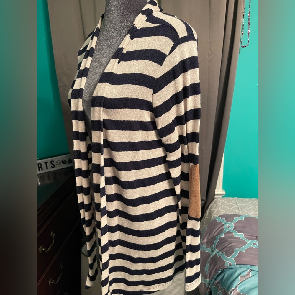 Striped cardigan